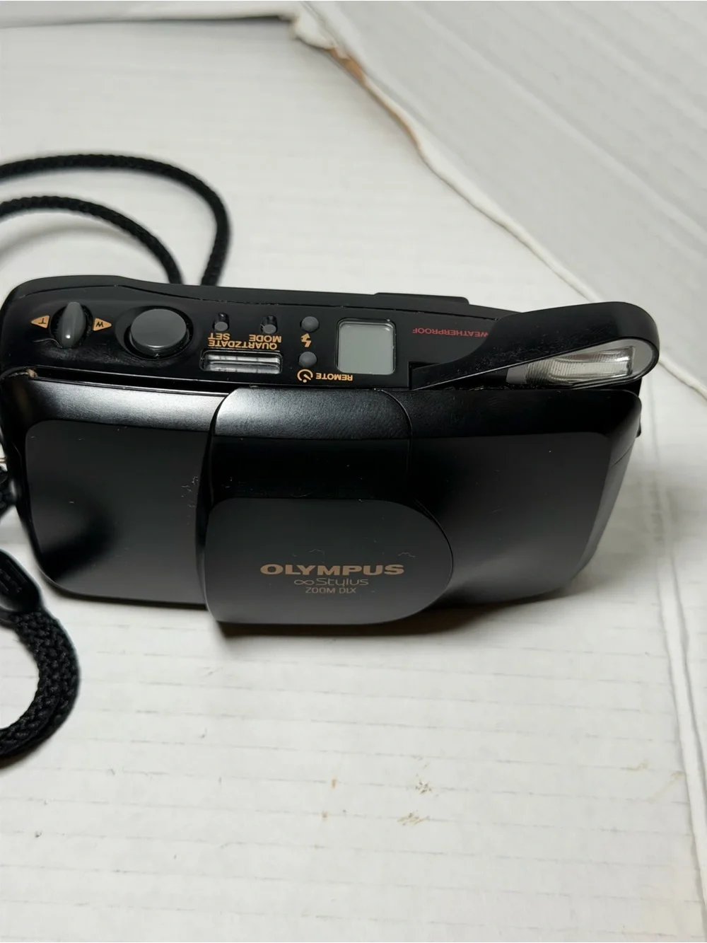 Olympus Infinity Stylus Zoom DLX 35MM Film Camera 35-70mm Zoom W/ Case REPAIR